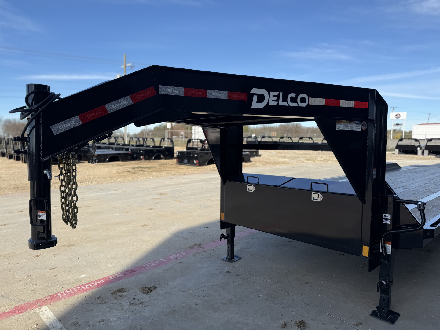 New 2026 Delco Trailers C032 Equipment Trailer 42223