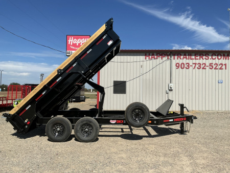 New 2026 MAXX-D 83”x14’ BP Dump w/ 18” Sides – DKX
