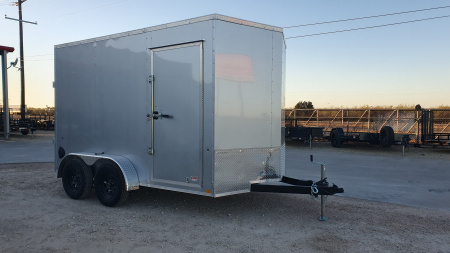 New 2026 Compass 7'x12' Enclosed Cargo Trailer - Indigo DLX