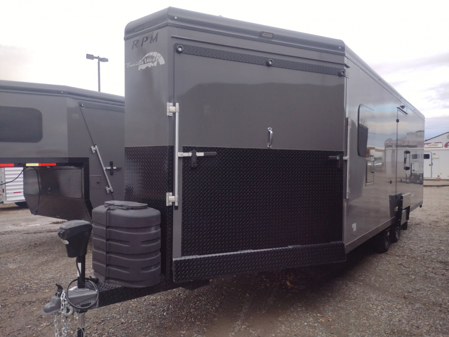 New 2026 Trails West RPM 28' Snowmobile Trailer