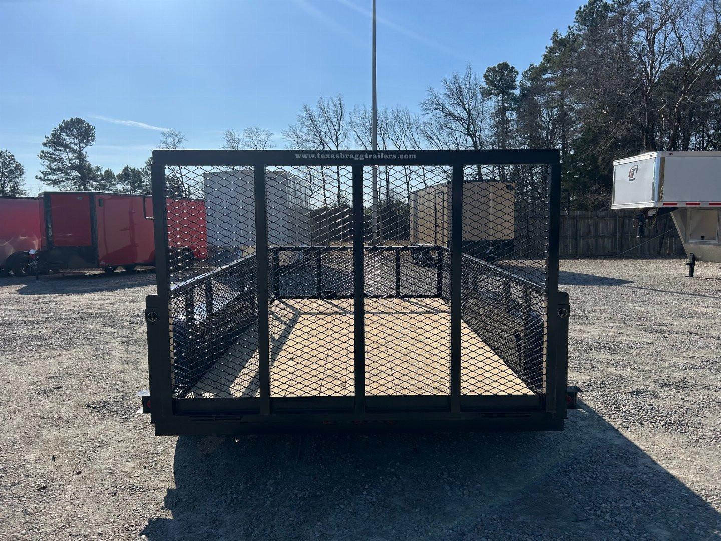 New 2026 Texas Bragg Trailers 12LD w/ 2' Exp Metal Sides & Gate Utility Trailer