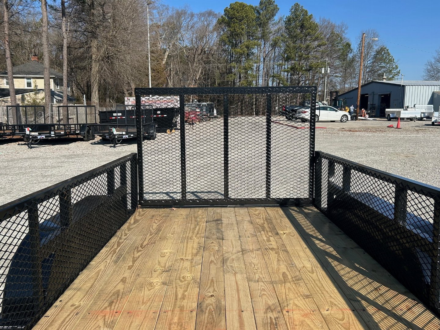 New 2026 Texas Bragg Trailers 12LD w/ 2' Exp Metal Sides & Gate Utility Trailer