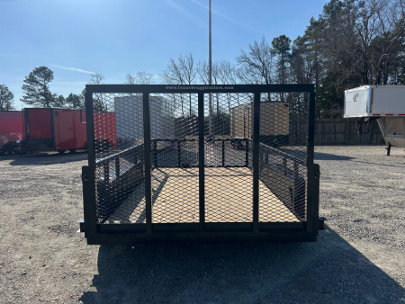 New 2026 Texas Bragg Trailers 12LD w/ 2' Exp Metal Sides & Gate Utility Trailer