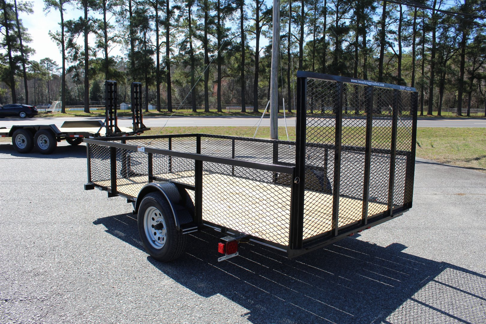 New 2026 Texas Bragg Trailers 6x12LD w/ 2' Sides & Gate Utility Trailer