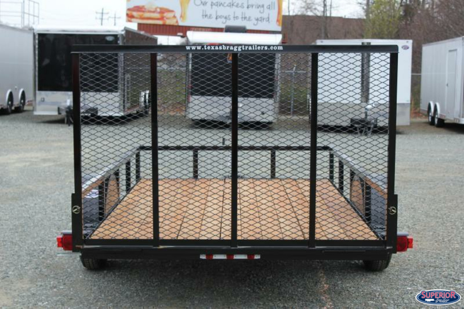 New 2026 Texas Bragg Trailers 6x12LD w/ Gate Utility Trailer