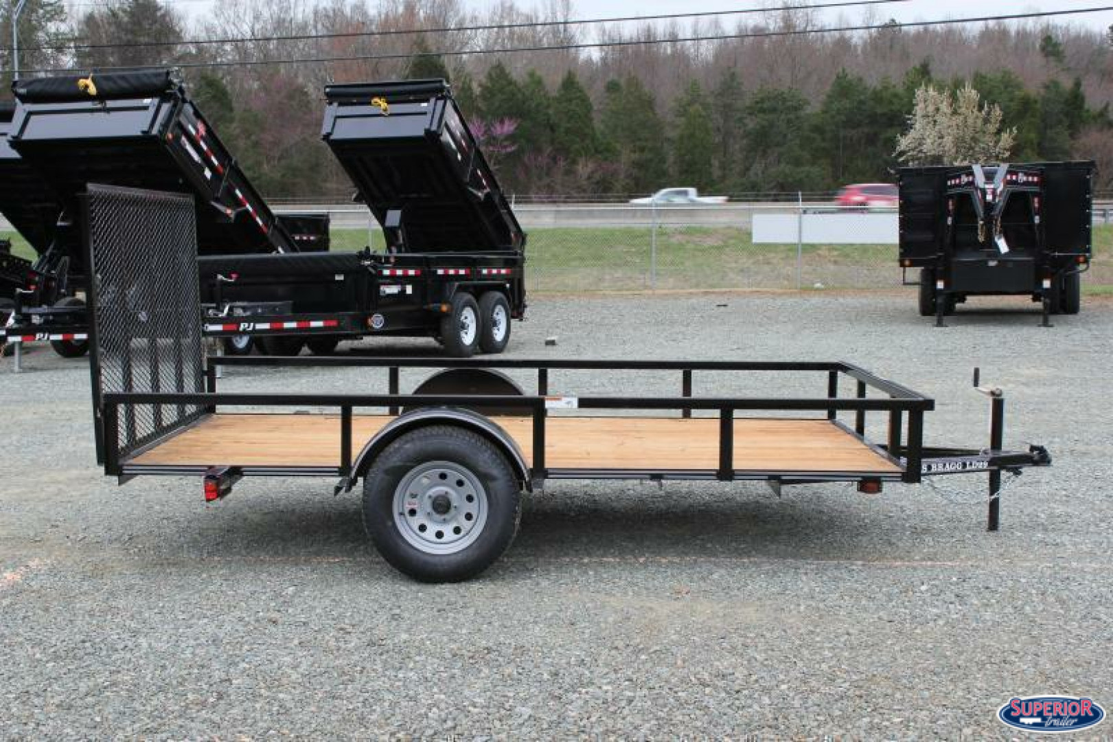 New 2026 Texas Bragg Trailers 6x12LD w/ Gate Utility Trailer