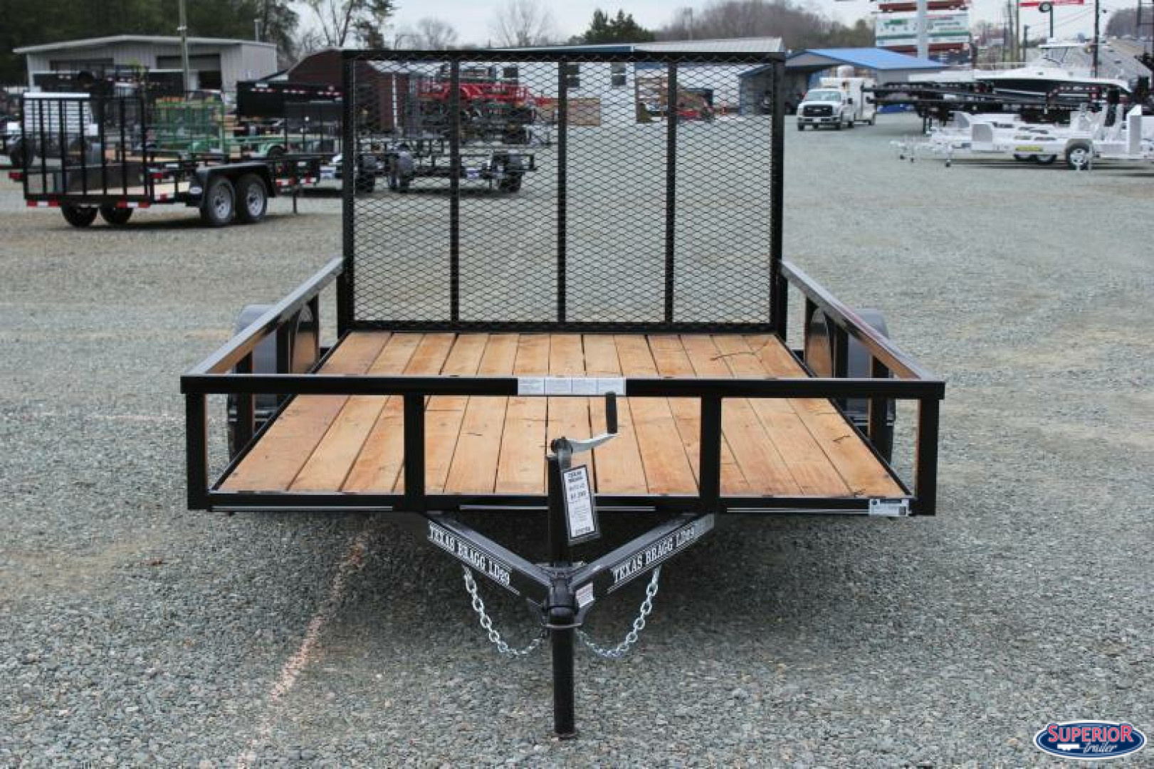 New 2026 Texas Bragg Trailers 6x12LD w/ Gate Utility Trailer