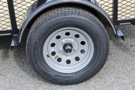 New 2026 Texas Bragg Trailers 6x10LD w/ Gate and 2ft Expanded Sides Utility Trailer