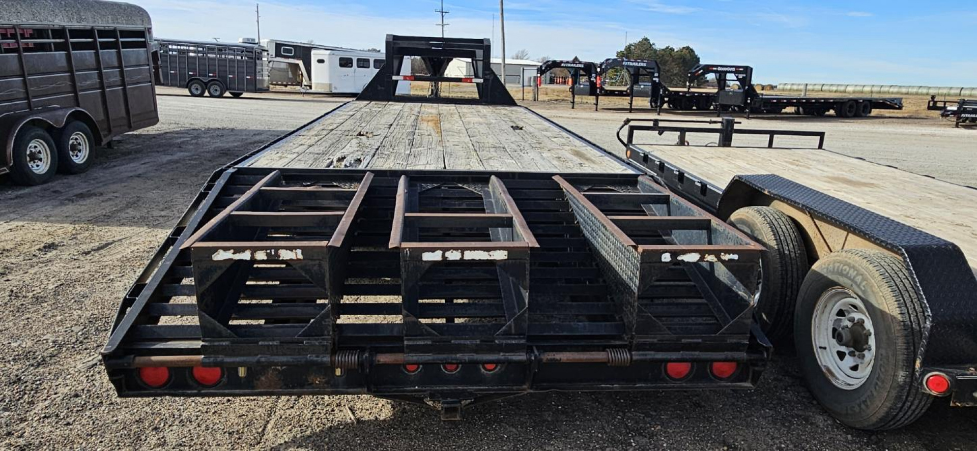 Used 1999 PJ Trailers 102" x 25' Flatbed Trailer