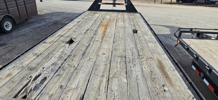 Used 1999 PJ Trailers 102" x 25' Flatbed Trailer