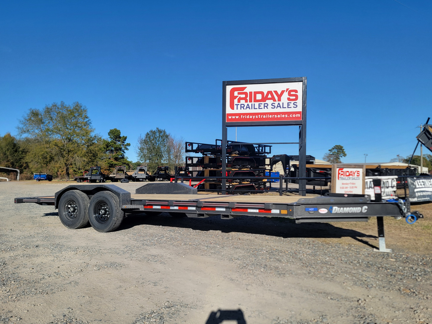 New 2026 Diamond C Trailers HDT207 22' x 82" Tilt Trailer
