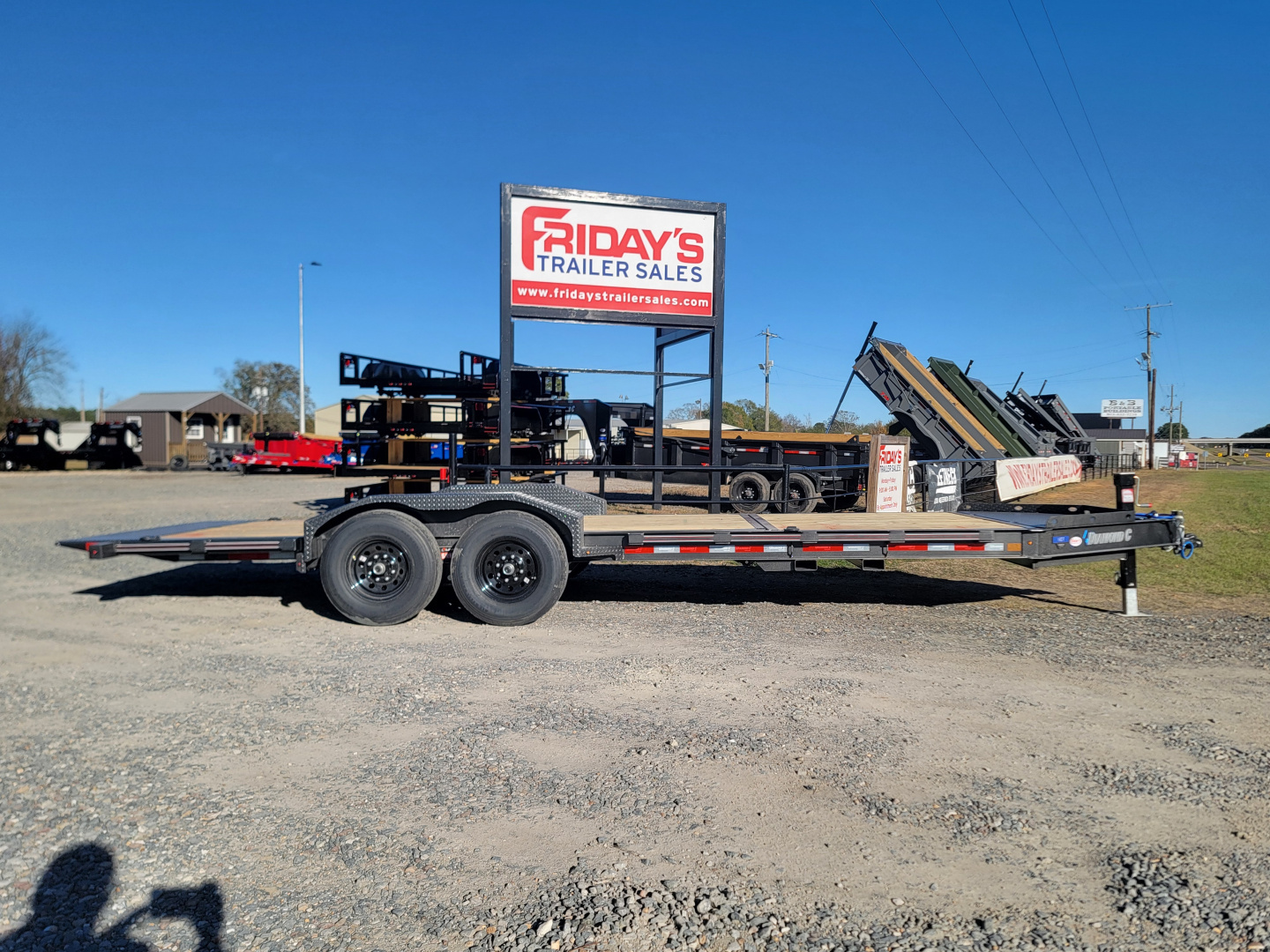 New 2026 Diamond C Trailers HDT207 22' x 82" Tilt Trailer