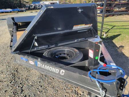 New 2026 Diamond C Trailers HDT207 22' x 82" Tilt Trailer