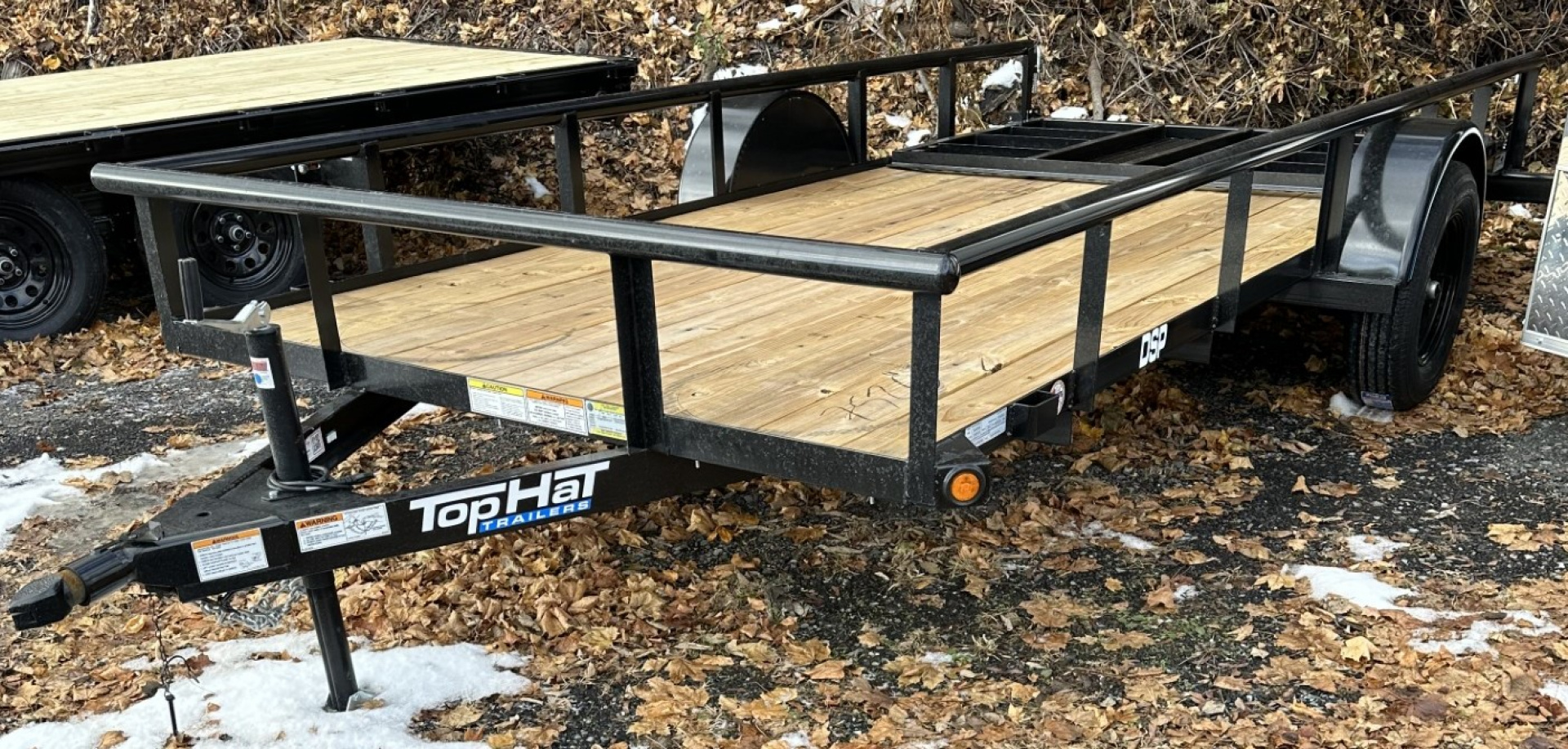 New 2026 Top Hat DSP 6.5X14 Landscape Trailer