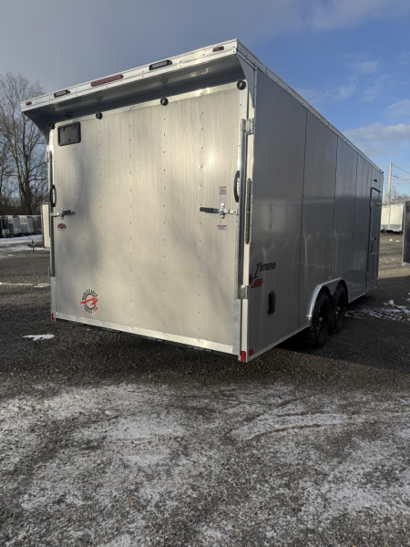 New 2026 Homesteader 8 x 20' UTV Trailer - 84" Interior - 9950# GVWR - Rear Spoiler