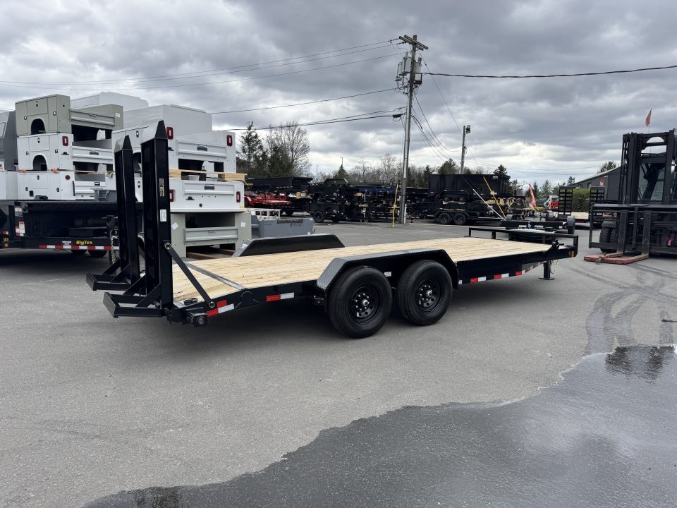 New 2026 Load Trail CH8320072_68144_1 7X20TA Equipment Trailer *BLACK *TOOLBOX