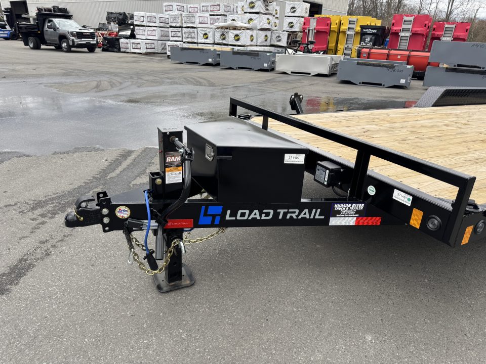 New 2026 Load Trail CH8320072_68144_1 7X20TA Equipment Trailer *BLACK *TOOLBOX