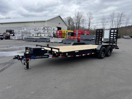 New 2026 Load Trail CH8320072_68144_1 7X20TA Equipment Trailer *BLACK *TOOLBOX