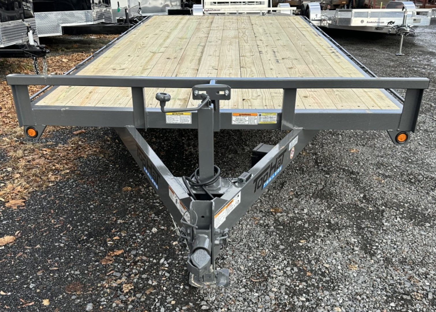 New 2026 Top Hat MDO 16X96 Deckover Trailer