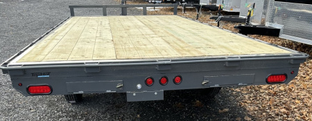 New 2026 Top Hat MDO 16X96 Deckover Trailer