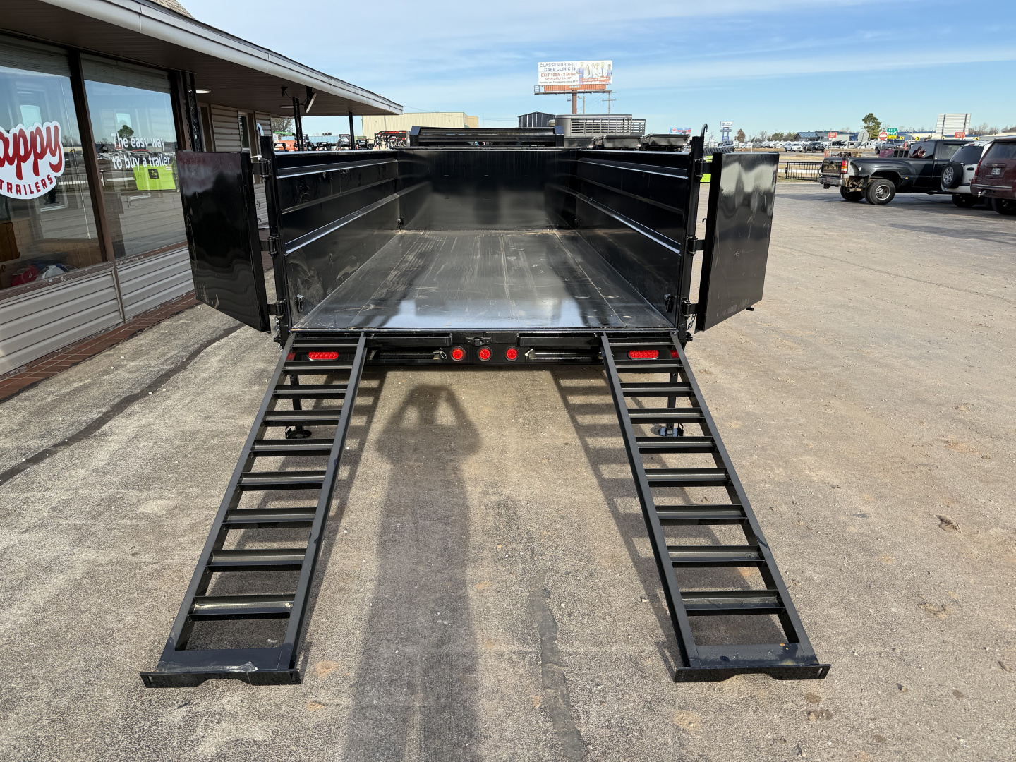 New 2026 PJ 82"x16' GN Tandem Axle HD Low Pro Dump w/ 36" Sides – DE