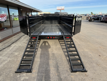 New 2026 PJ 82"x16' GN Tandem Axle HD Low Pro Dump w/ 36" Sides – DE