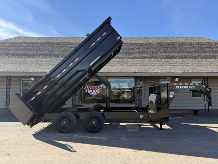 2026 PJ 82"x16' GN Tandem Axle HD Low Pro Dump w/ 36" Sides – DE
