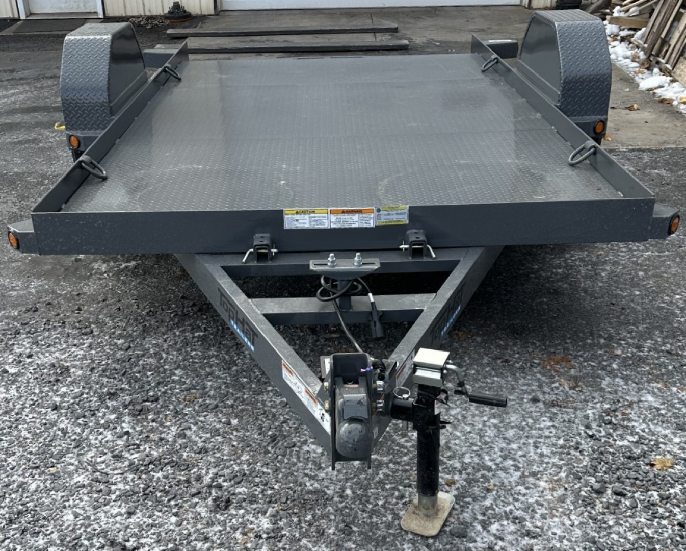 New 2026 Top Hat SAET 12X80 Equipment Tilt Trailer