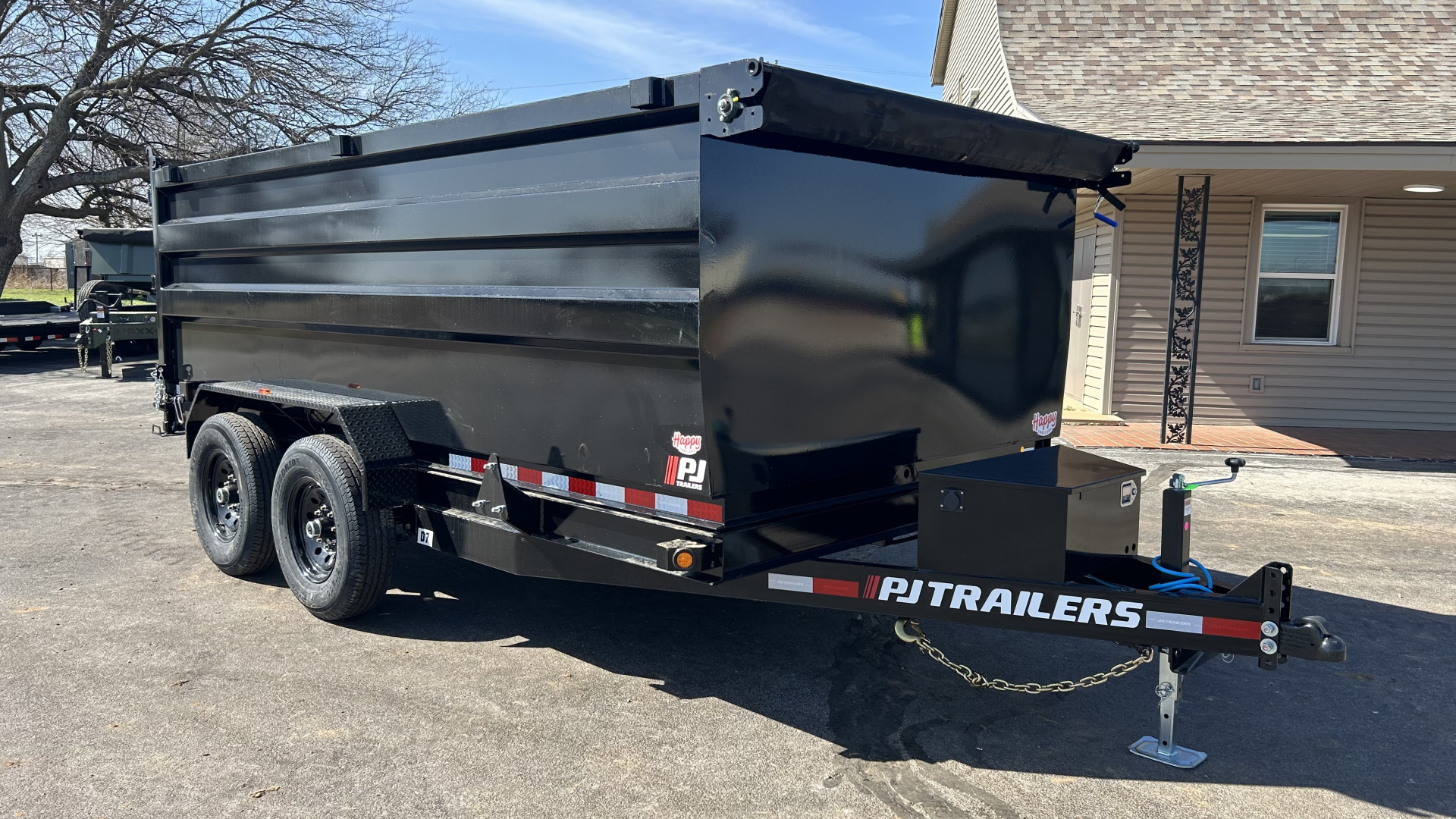 New 2026 PJ 83"x14' BP Tandem Axle Dump w/ 48" Sides – D7