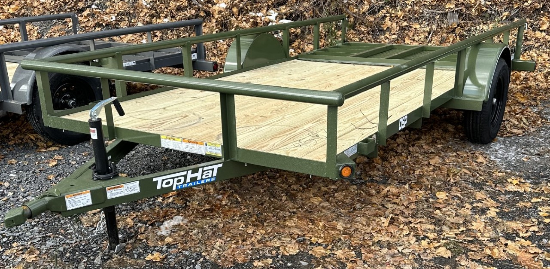 New 2026 Top Hat DSP 6.5X14 Landscape Trailer