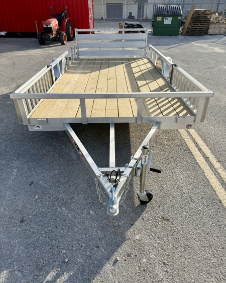 New 2026 H&H Trailers 82x14 Aluminum ATV, 3K Utility Trailer
