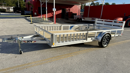 New 2026 H&H Trailers 82x14 Aluminum ATV, 3K Utility Trailer