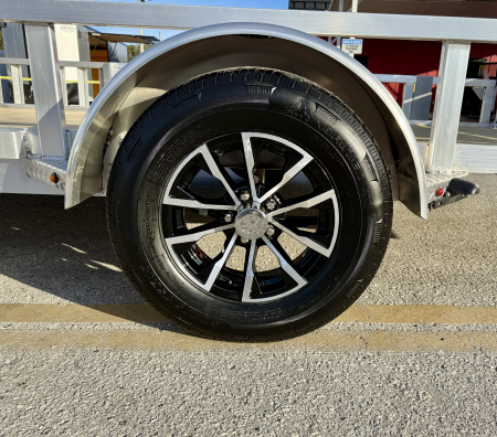 New 2026 H&H Trailers 82x14 Aluminum ATV, 3K Utility Trailer