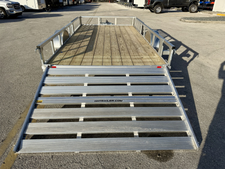 New 2026 H&H Trailers 82x14 Aluminum ATV, 3K Utility Trailer