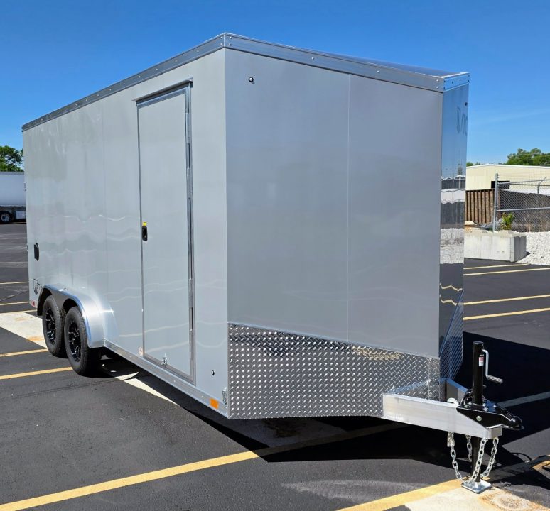 New ATC 7.5 x 16 Sto 400 Aluminum 7' Tall Aluminum Cargo / Enclosed Trailer
