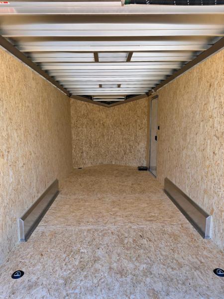 New ATC 7.5 x 16 Sto 400 Aluminum 7' Tall Aluminum Cargo / Enclosed Trailer