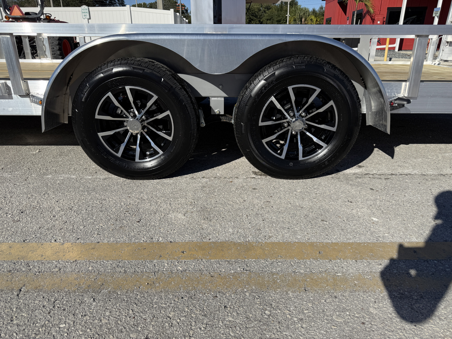 New 2026 H&H Trailers 82x20 Aluminum ATV 7K Utility Trailer