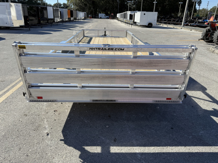 New 2026 H&H Trailers 82x20 Aluminum ATV 7K Utility Trailer