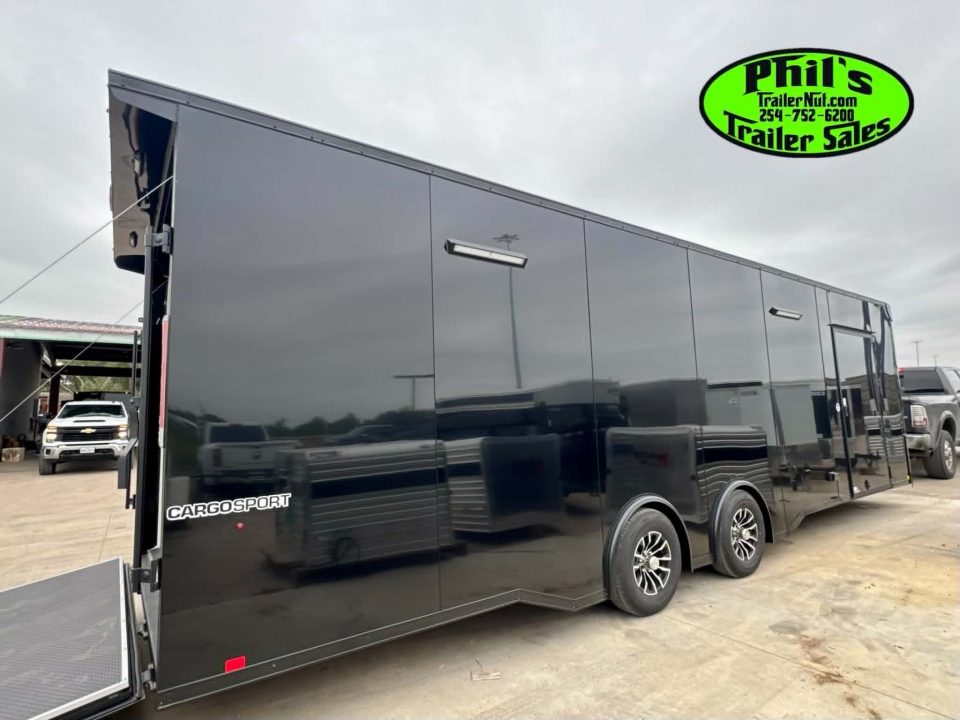 New Pace American 8.5X28 Car / Racing Trailer ENCLOSED CAR HAULER UPGRADED .080 EXTERIOR & REAR WING