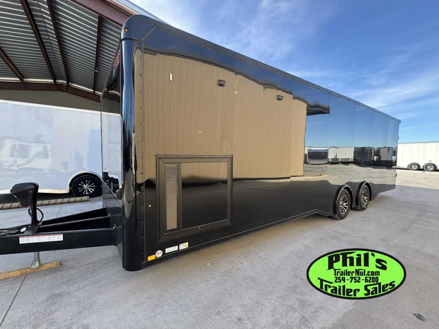 New Pace American 8.5X28 Car / Racing Trailer ENCLOSED CAR HAULER UPGRADED .080 EXTERIOR & REAR WING