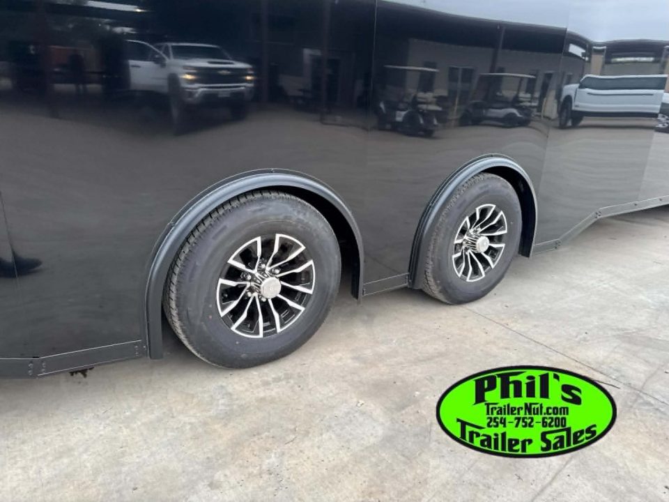 New Pace American 8.5X28 Car / Racing Trailer ENCLOSED CAR HAULER UPGRADED .080 EXTERIOR & REAR WING