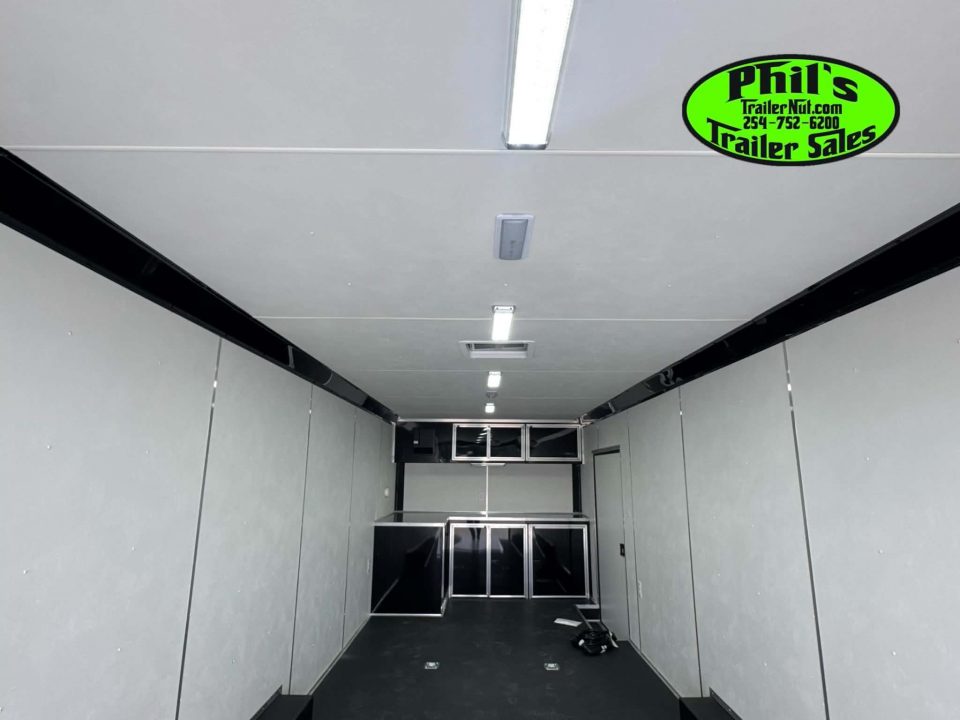 New Pace American 8.5X28 Car / Racing Trailer ENCLOSED CAR HAULER UPGRADED .080 EXTERIOR & REAR WING