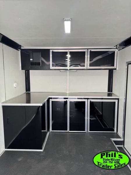 New Pace American 8.5X28 Car / Racing Trailer ENCLOSED CAR HAULER UPGRADED .080 EXTERIOR & REAR WING