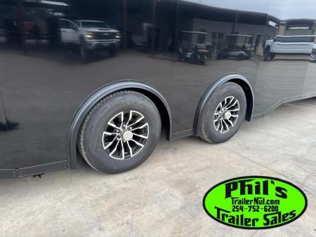 New Pace American 8.5X28 Car / Racing Trailer ENCLOSED CAR HAULER UPGRADED .080 EXTERIOR & REAR WING