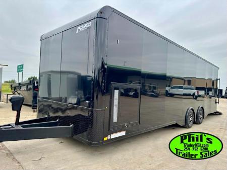 New Pace American 8.5X28 Car / Racing Trailer ENCLOSED CAR HAULER UPGRADED .080 EXTERIOR & REAR WING