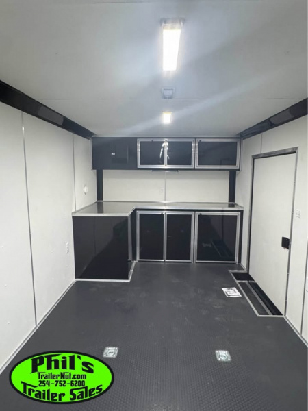 New Pace American 8.5X28 Car / Racing Trailer ENCLOSED CAR HAULER UPGRADED .080 EXTERIOR & REAR WING