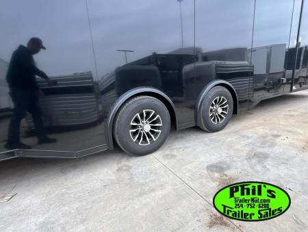 New Pace American 8.5X28 Car / Racing Trailer ENCLOSED CAR HAULER UPGRADED .080 EXTERIOR & REAR WING