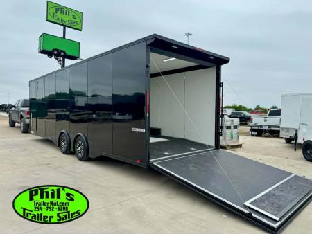 New Pace American 8.5X28 Car / Racing Trailer ENCLOSED CAR HAULER UPGRADED .080 EXTERIOR & REAR WING