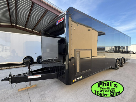 New Pace American 8.5X28 Car / Racing Trailer ENCLOSED CAR HAULER UPGRADED .080 EXTERIOR & REAR WING
