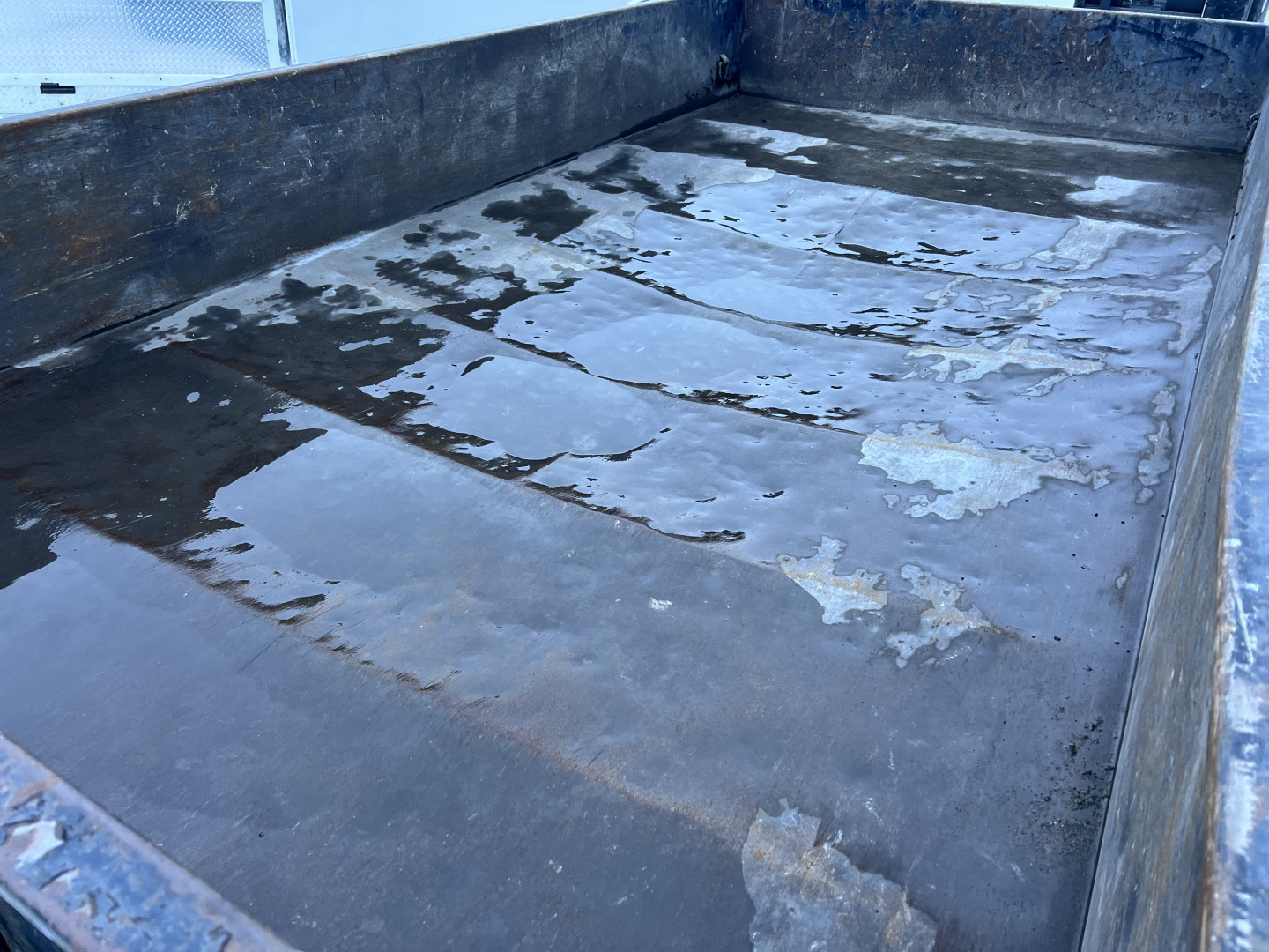 Used 2008 PJ 14ft Dump Trailer 2-7000 lb axles =14K